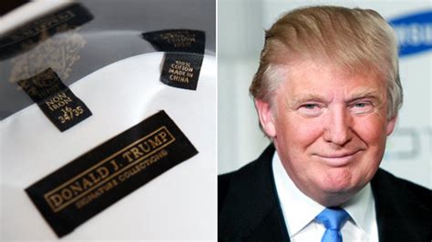 trump products are made from china